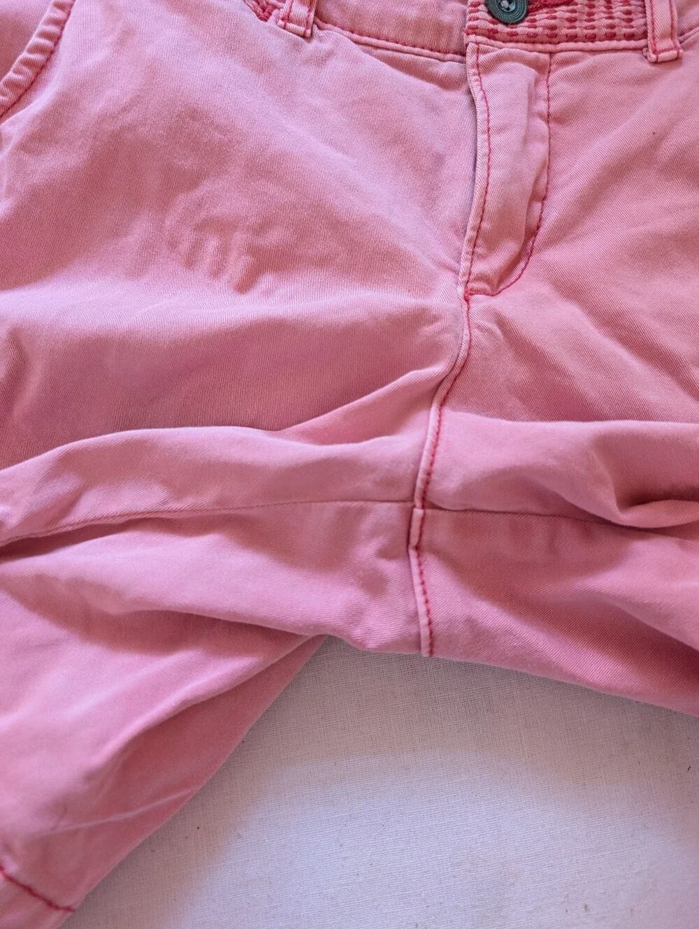 Anthropologie Pilcro And The Letterpress Hyphen Pink Chino Shorts - Size 29